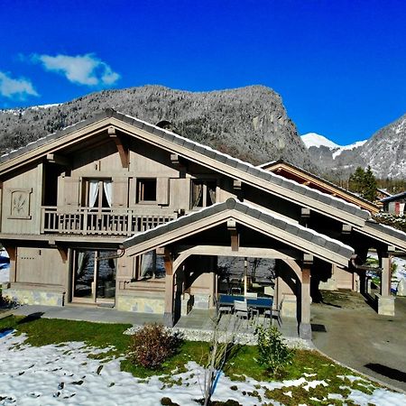 Chalet Luxe Les Melezes ซาโมอ็องส์ ภายนอก รูปภาพ