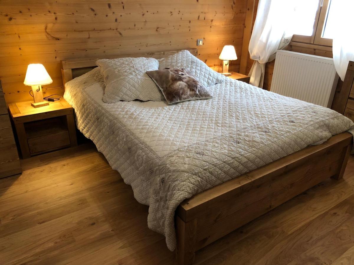 Chalet Luxe Les Melezes ซาโมอ็องส์ ภายนอก รูปภาพ